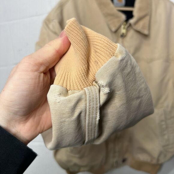 Vintage Carhartt Quilt-Lined Santa Fe Jacket “Wheat” J14 WET - Picture 9 of 11